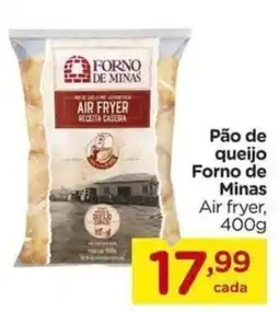 Carrefour Pão de queijo Forno de Minas Air fryer oferta
