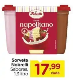 Carrefour Sorvete Nobrelli Sabores oferta