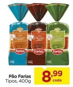 Carrefour Pão Farias Tipos oferta
