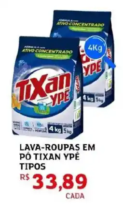 Assaí Atacadista Lava-roupas em pó tixan ypê tipos oferta