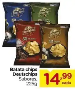 Carrefour Batata chips Deutschsips Sabores oferta