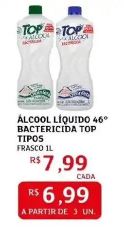 Assaí Atacadista álcool líquido 46° bactericida top tipos oferta