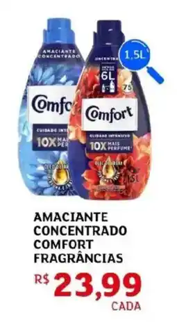 Assaí Atacadista Amaciante concentrado comfort fragrâncias oferta