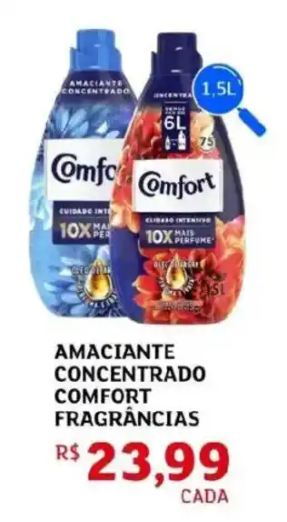 Assaí Atacadista Amaciante concentrado comfort fragrâncias oferta