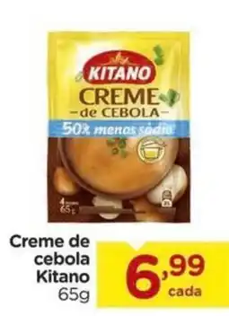 Carrefour Creme de cebola Kitano oferta