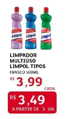 Assaí Atacadista Limpador multiuso limpol tipos oferta