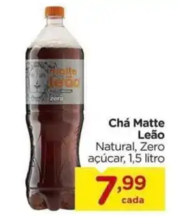 Carrefour Chá Matte Leão Natural, Zero açúcar oferta