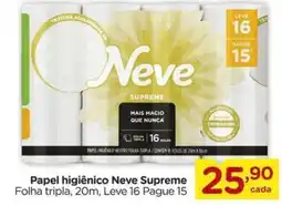 Carrefour Papel higiênico Neve Supreme oferta