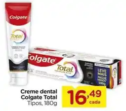 Carrefour Creme dental Colgate Total Tipos oferta