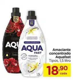 Carrefour Amaciantes concentrado aquafast tipos oferta