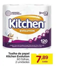 Carrefour Toalha de papel kitchen evolution oferta