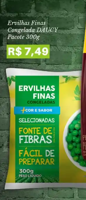 Ervilhas finas congelada daucy