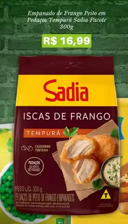 Pão de Açúcar Sadia iscas de frango tempurá oferta