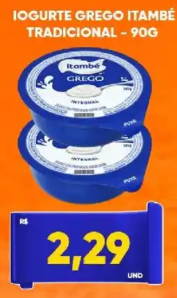 Tatico Iogurte grego itambé tradicional oferta