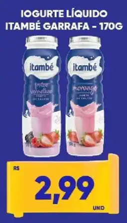 Tatico Iogurte líquido itambé garrafa oferta