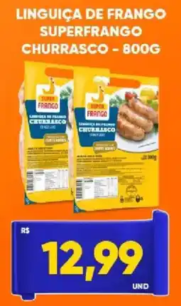 Tatico Linguiça de frango superfrango churrasco oferta