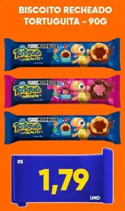 Tatico Biscoito recheado tortuguita oferta