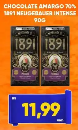 Tatico Chocolate amargo 70% 1891 neugebauer intense oferta