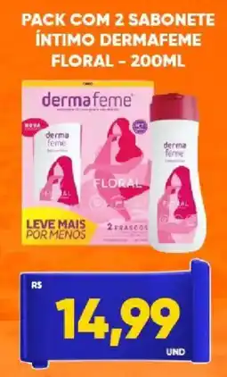 Tatico Sabonete íntimo dermafeme floral oferta