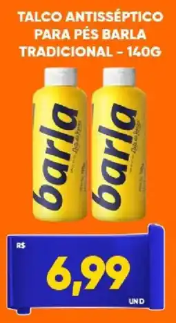 Tatico Talco antisséptico para pés barla tradicional oferta
