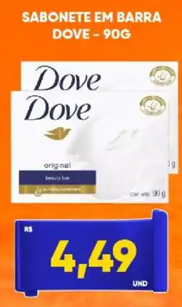 Tatico Sabonete em barra dove oferta