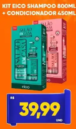 Tatico kit eico shampoo + condicionador oferta