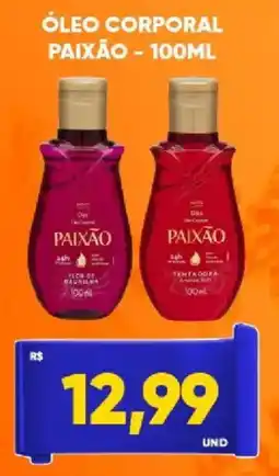 Tatico óleo corporal paixão oferta