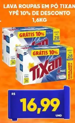 Tatico Lava roupas em pó tixan oferta