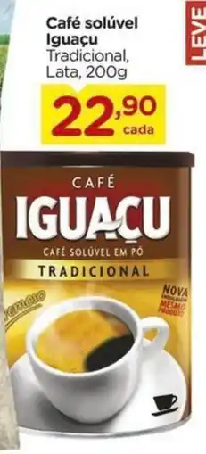 Carrefour Café solúvel iguaçu tradicional oferta