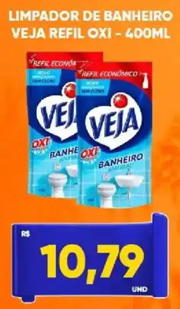 Tatico Limpador de banheiro veja refil oxi oferta