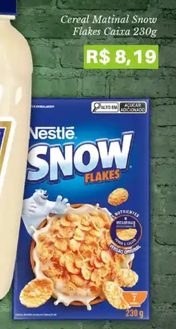 Pão de Açúcar Cereal Matinal Snow Flakes Caixa oferta