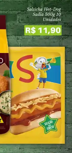 Pão de Açúcar Salsicha Hot-Dog Sadia oferta