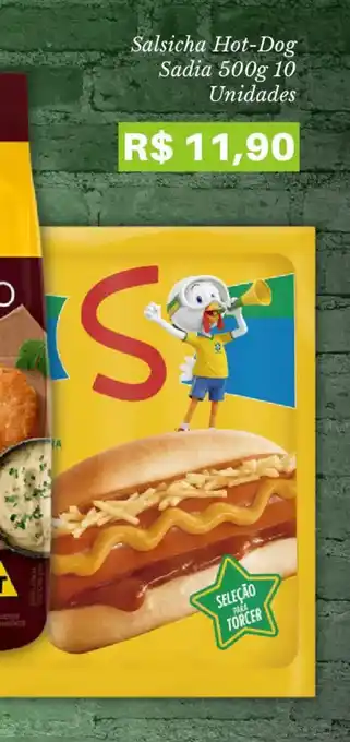 Salsicha Hot-Dog Sadia