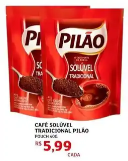 Assaí Atacadista Café solúvel tradicional pilão oferta