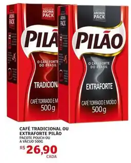 Assaí Atacadista Café tradicional ou extraforte pilão oferta