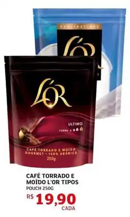 Assaí Atacadista Café torrado e moído l'or tipos oferta