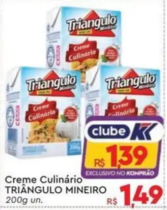 Komprao Atacadista Creme Culinário triângulo mineiro oferta