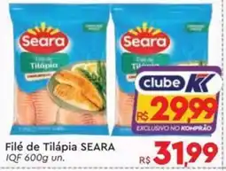 Komprao Atacadista Filé de Tilápia SEARA oferta