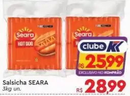 Komprao Atacadista Salsicha seara oferta