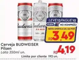 Komprao Atacadista Cerveja Budweiser Pilsen oferta