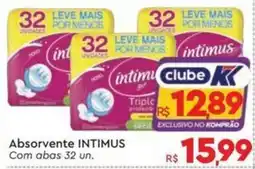Komprao Atacadista Absorvente intimus oferta