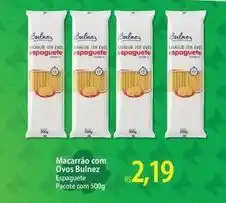 Atacadão Pacote - macarrão com ovos oferta