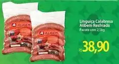 Atacadão Alibem - linguiça calabresa restriada oferta