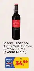 Tonin Superatacado Sim+ - vinho espanhol tinto oferta