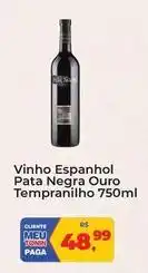 Tonin Superatacado Pata negra - vinho espanhol ouro tempranilho oferta