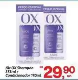 Fort Atacadista Ox - kit shampoo 375ml+ condicionador 170ml oferta