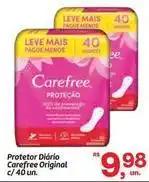 Fort Atacadista Carefree - protetor diário original oferta