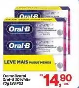 Fort Atacadista Oral-b - creme dental 3d white oferta
