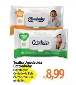 Atacadão Cottonbaby - toalha umedecida oferta