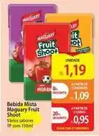 Atacadão Maguary - bebida mista fruit shoot oferta